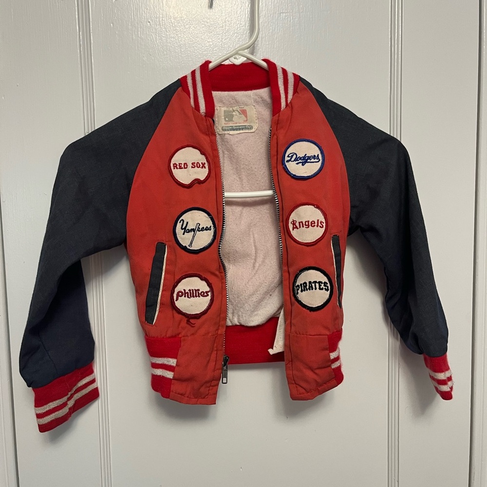 Kids' Vintage MLB Sports Jacket